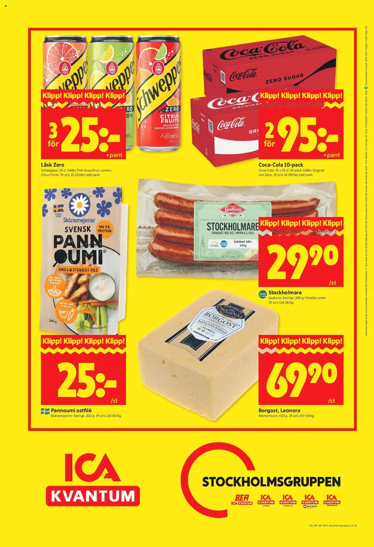 ICA Kvantum reklamblad aktuell från 16.03.2026 | Sida: 10 | Produkter: Grill, Galler, Papper, Lime