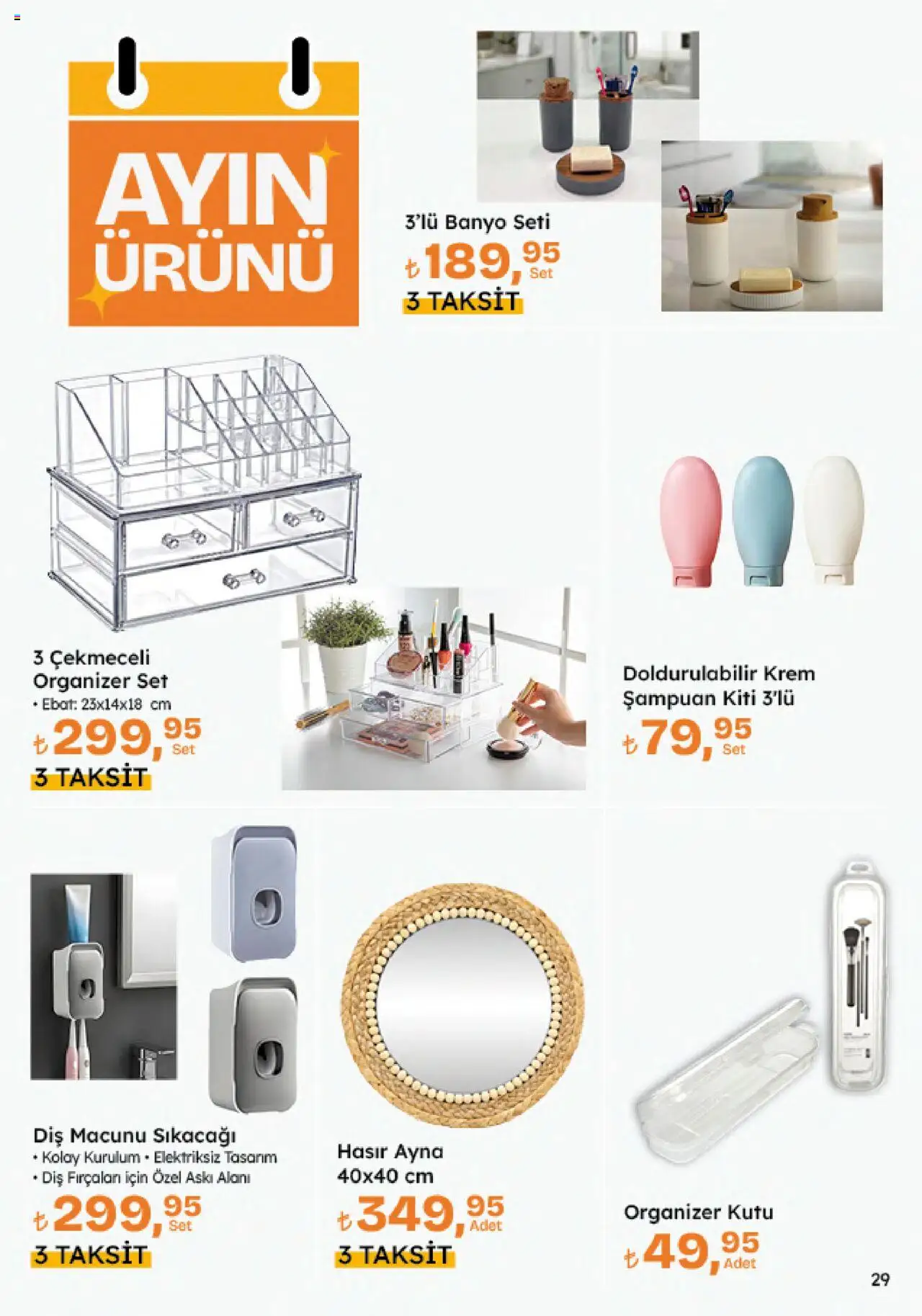 Migros Katalog - Migroskop - 11.09.2025 tarihinden itibaren geçerlidir | Sayfa: 133 | Ürünler: Kutu, Banyo, Ayna, Krem