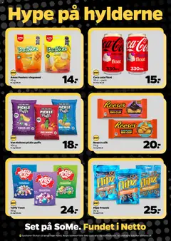 Reese's slik, 79 g. Chocolate lava and caramel big cup. gyldig fra 18.04.2026 | Side: 18