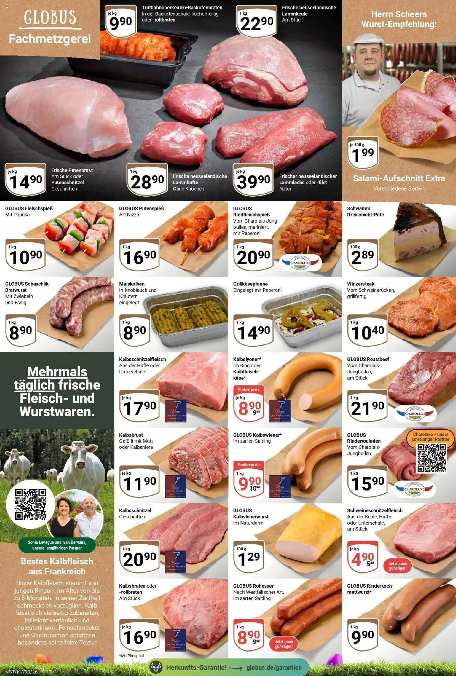 Globus prospekt Neustadt	 – gültig ab 23.03.2026 | Seite: 10 | Produkte: Essig, Roastbeef, Paprika, Fleisch