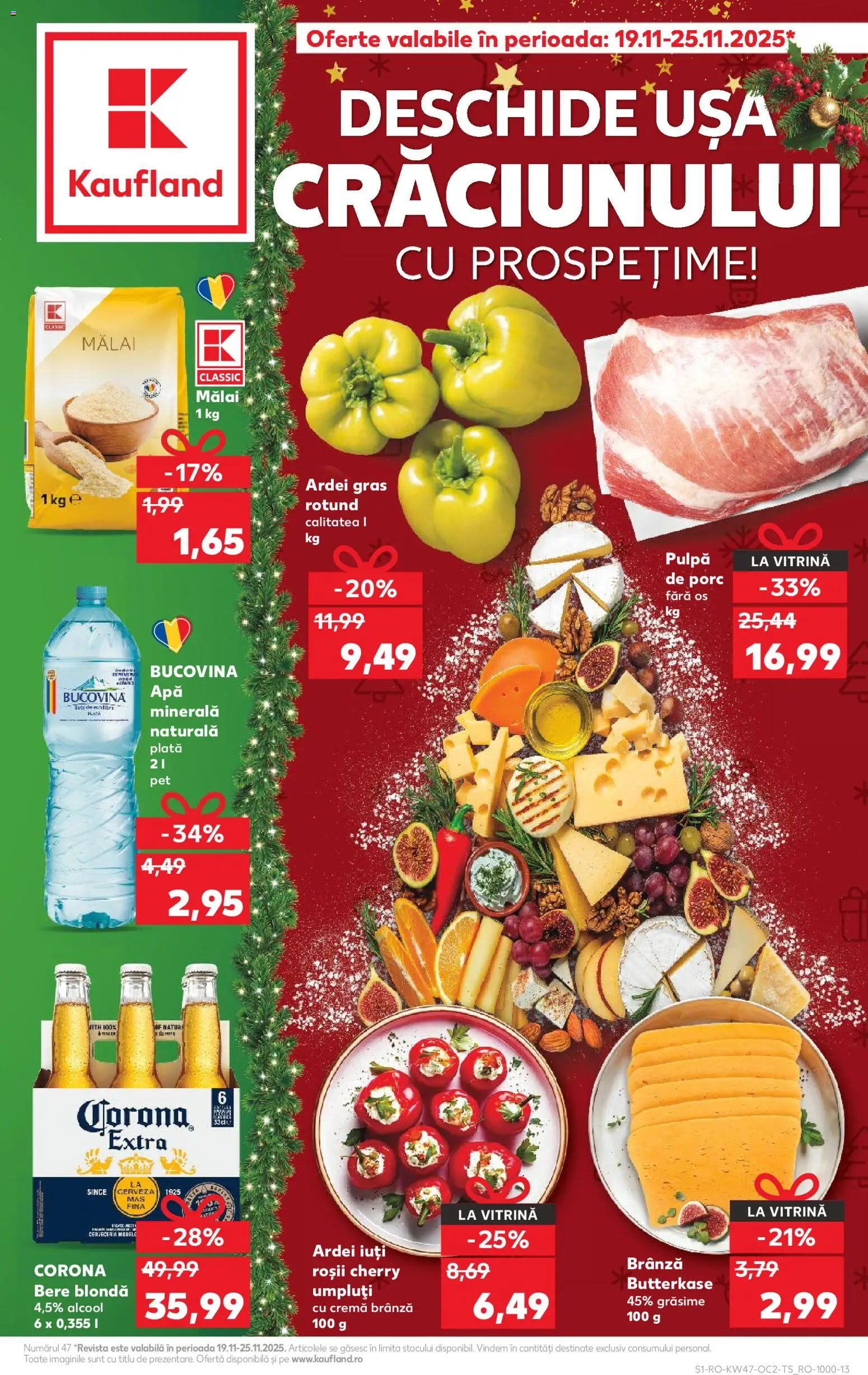 Noul catalog Kaufland – valabil de la 19.11.2025 | Pagină: 1