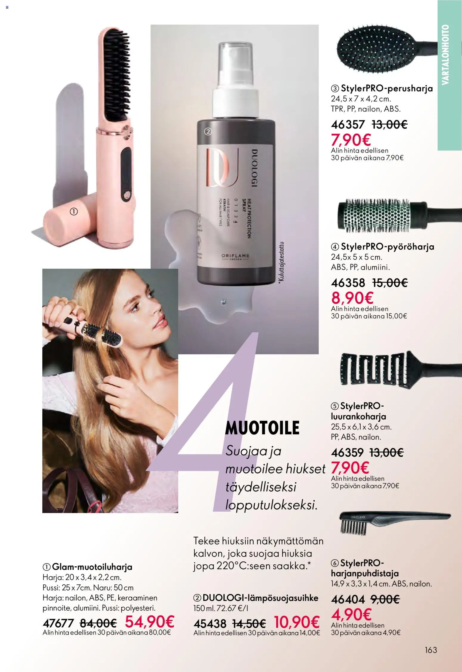 Oriflame - Esite 03 – voimassa 18.02.2026 alkaen | Sivu: 163 | Tuotteet: Harja