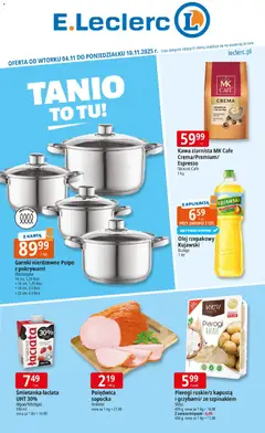 Pogląd oferty "E.Leclerc Gazetka - Warszawa Jerozolimskie" - ważna od 04.11.2025
