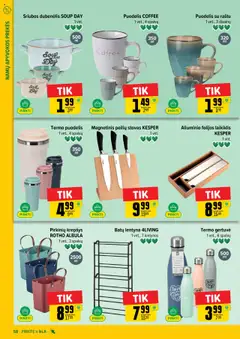 IKI akcijos nuo 08.09.2025 | Puslapis: 58 | Prekių: Puodelis, Lentyna, Krepšys, Stovas