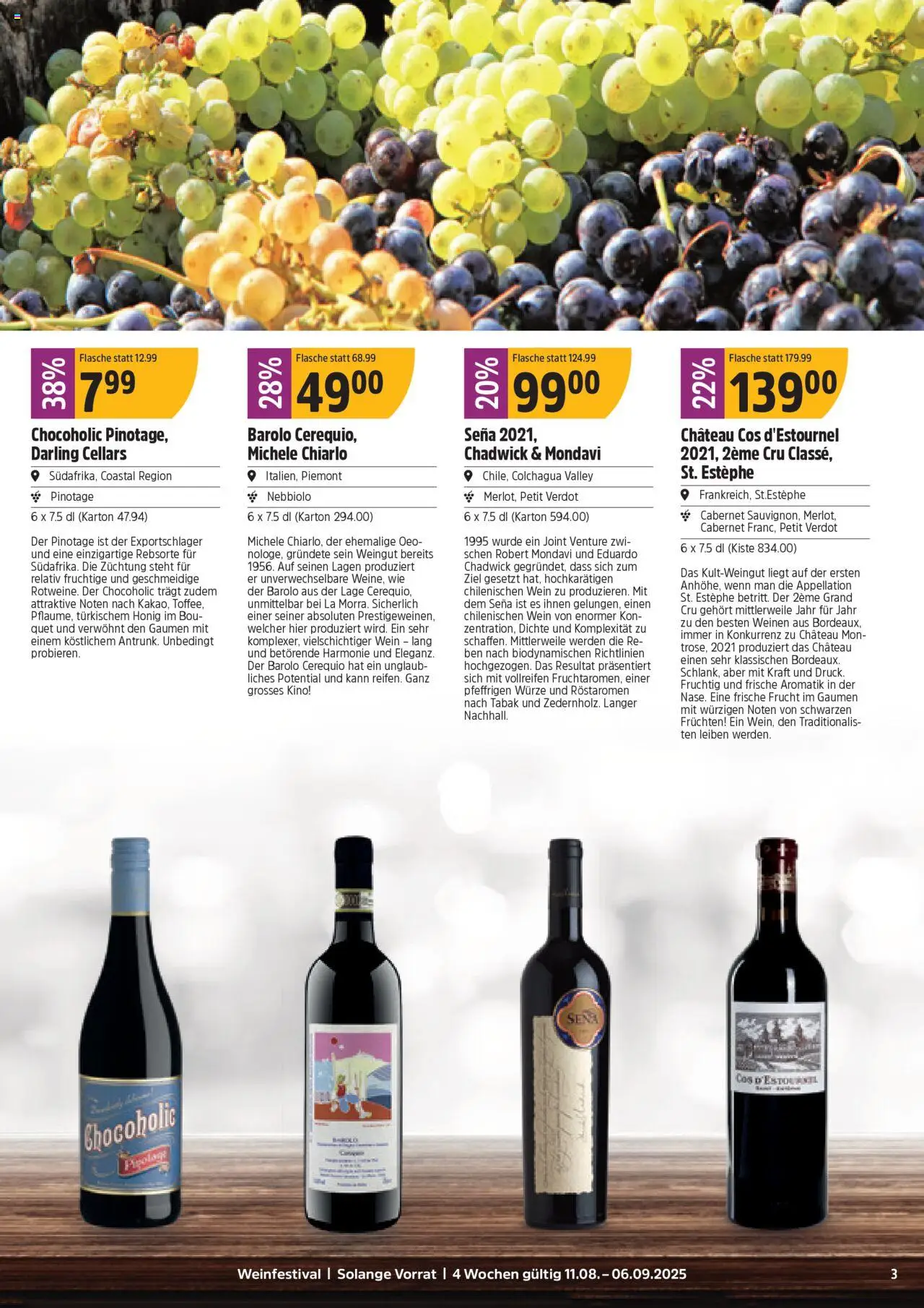 TopCC Aktionen Weinfestival ab 11.08.2025 | Seite: 3 | Produkte: Wein