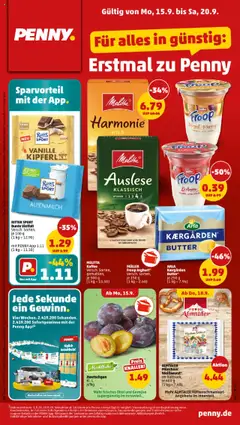 Penny Prospekt 	 ab 15.09.2025 gültig