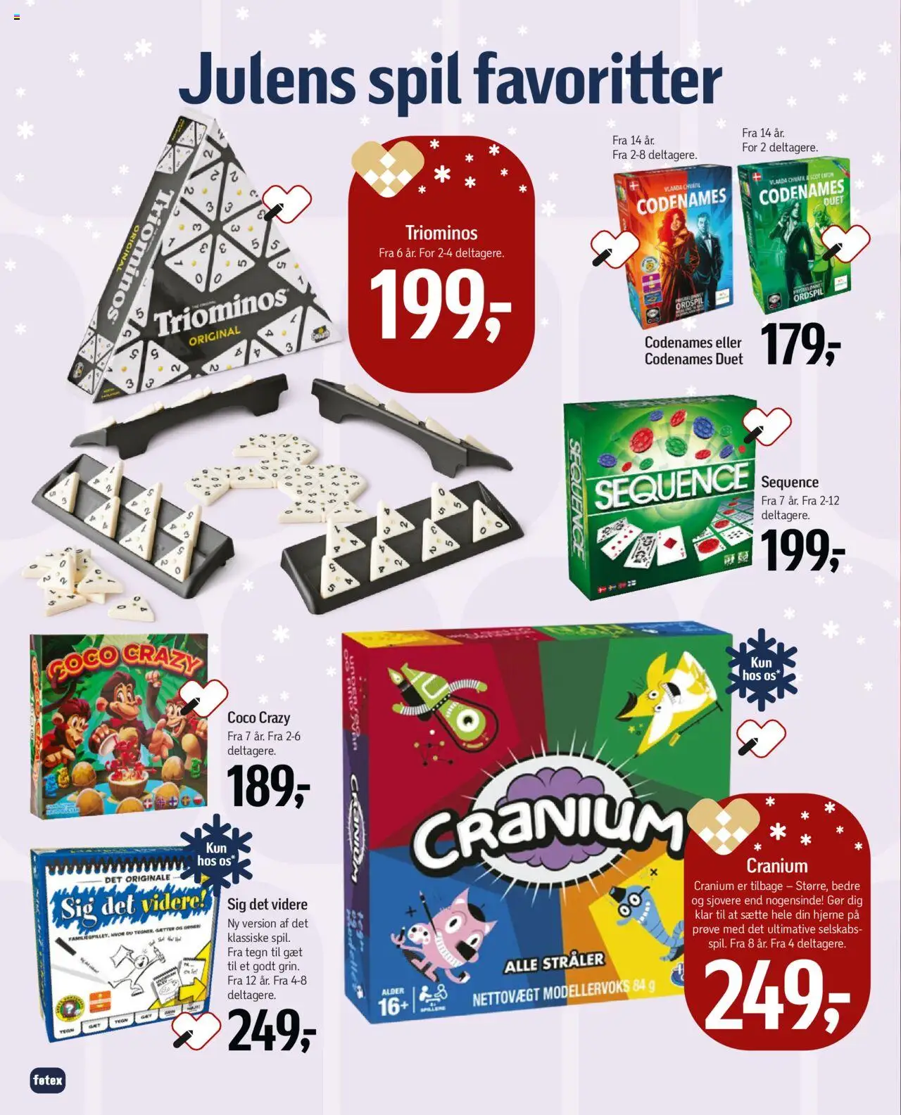 Føtex tilbudsavis – gyldig fra 13.10.2025 | Side: 6 | Produkter: Spil