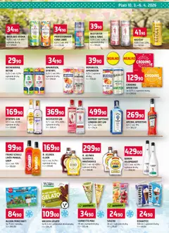 Náhled letáku Terno leták - Jarní speciál od 10.03.2026 | Strana: 11 | Produkty: Nicolaus vodka, Aperitivo, Aperol, Dry gin