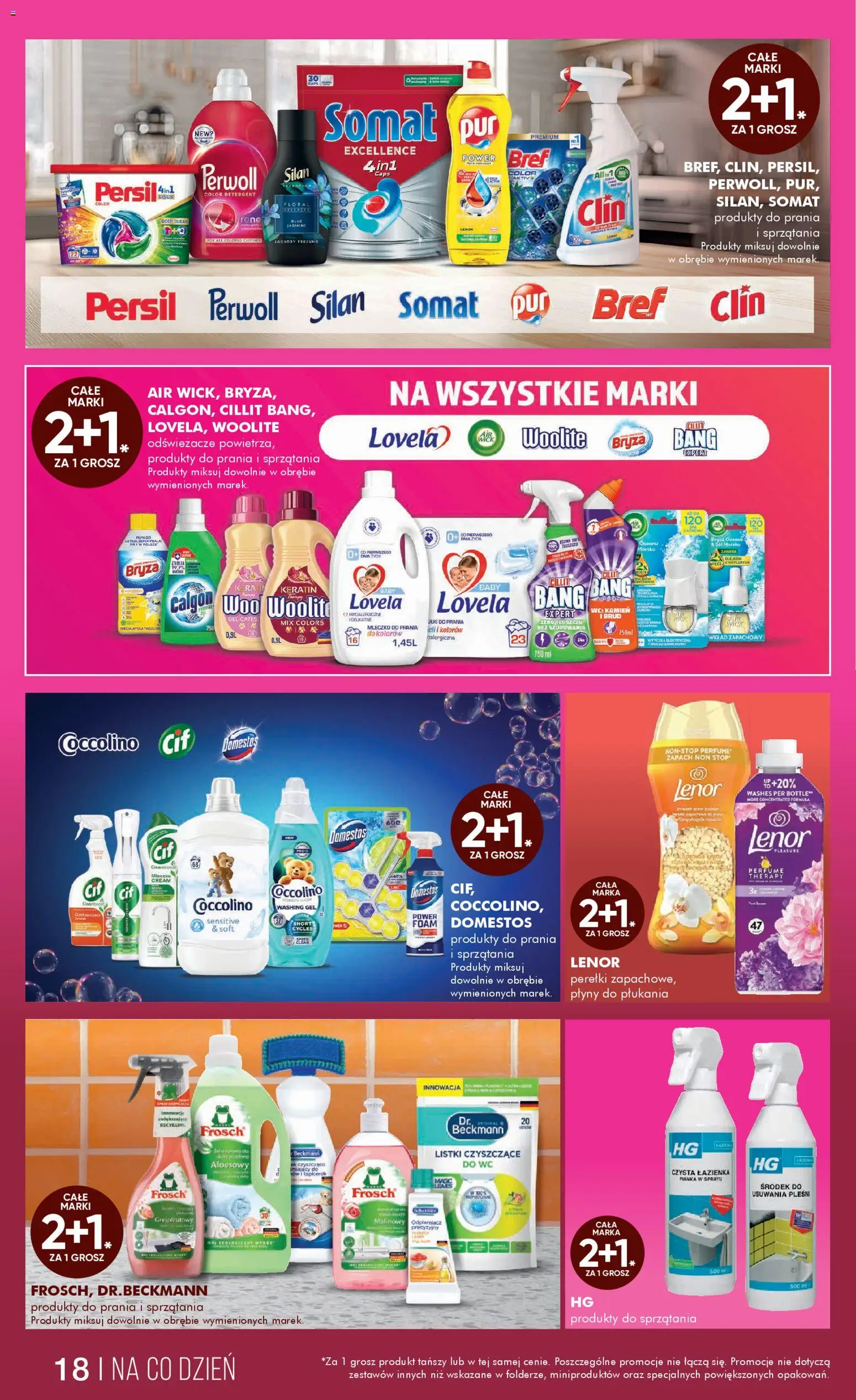 Super-pharm Gazetka od 12.12.2025 | Strona: 18 | Produkty: Persil, Domestos, Zapach, Lovela