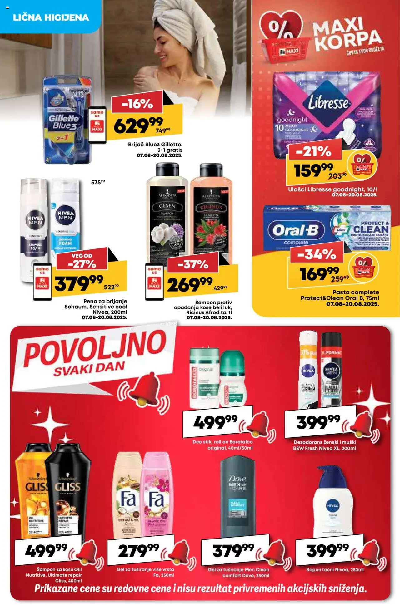 Tempo katalog - važi od 07.08.2025 | Strana: 32 | Proizvode: Šampon, Pena za brijanje, Sapun, Dezodorans