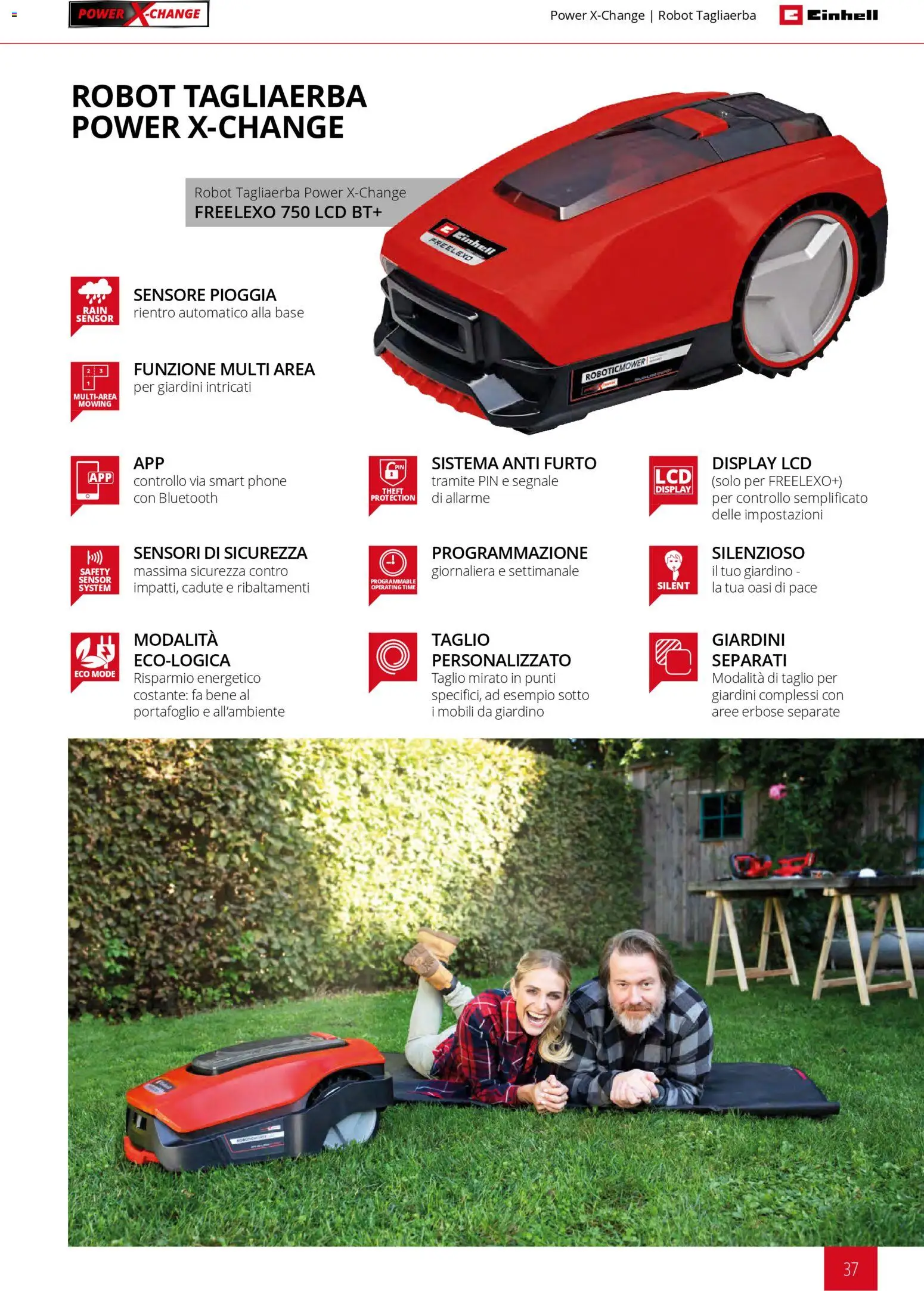 Volantino Einhell del 02.03.2026 | Pagina: 39 | Prodotti: Portafoglio, Robot