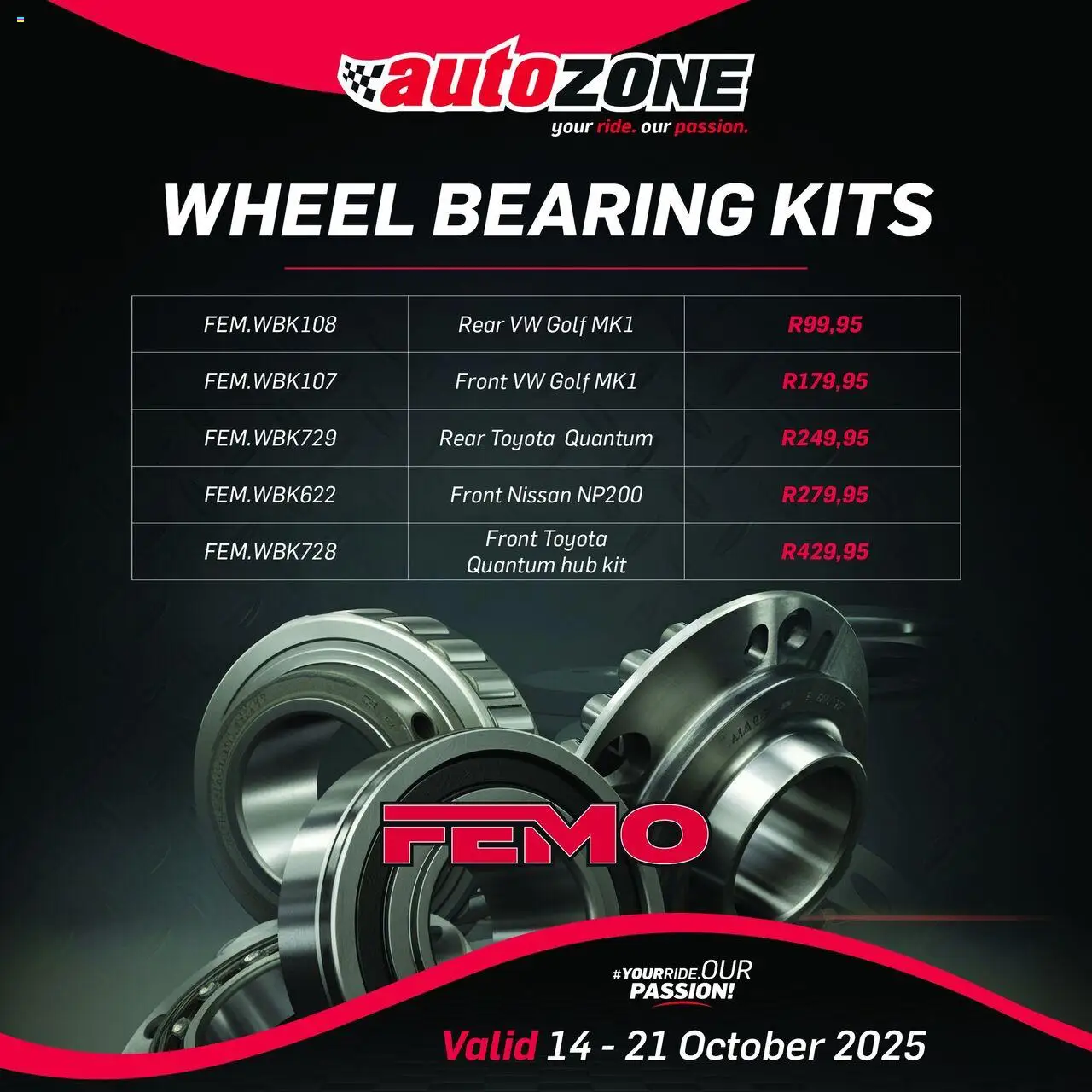 New AutoZone catalogue – valid from 14.10.2025 | Page: 1