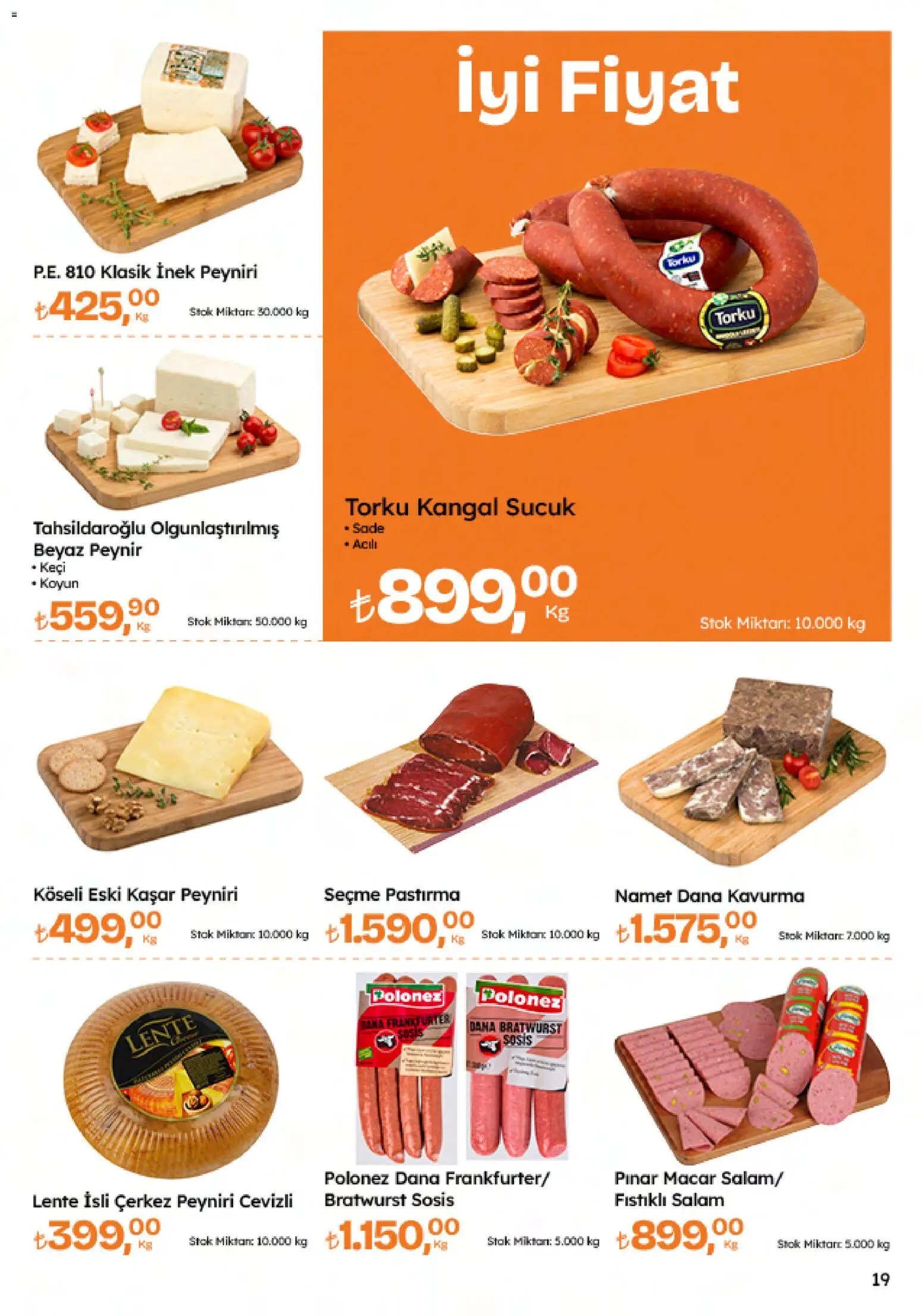 Migros Katalog - 5M Migroskop Dijital - 06.11.2025 tarihinden itibaren geçerlidir | Sayfa: 19 | Ürünler: Peynir, Salam, Sosis, Sucuk