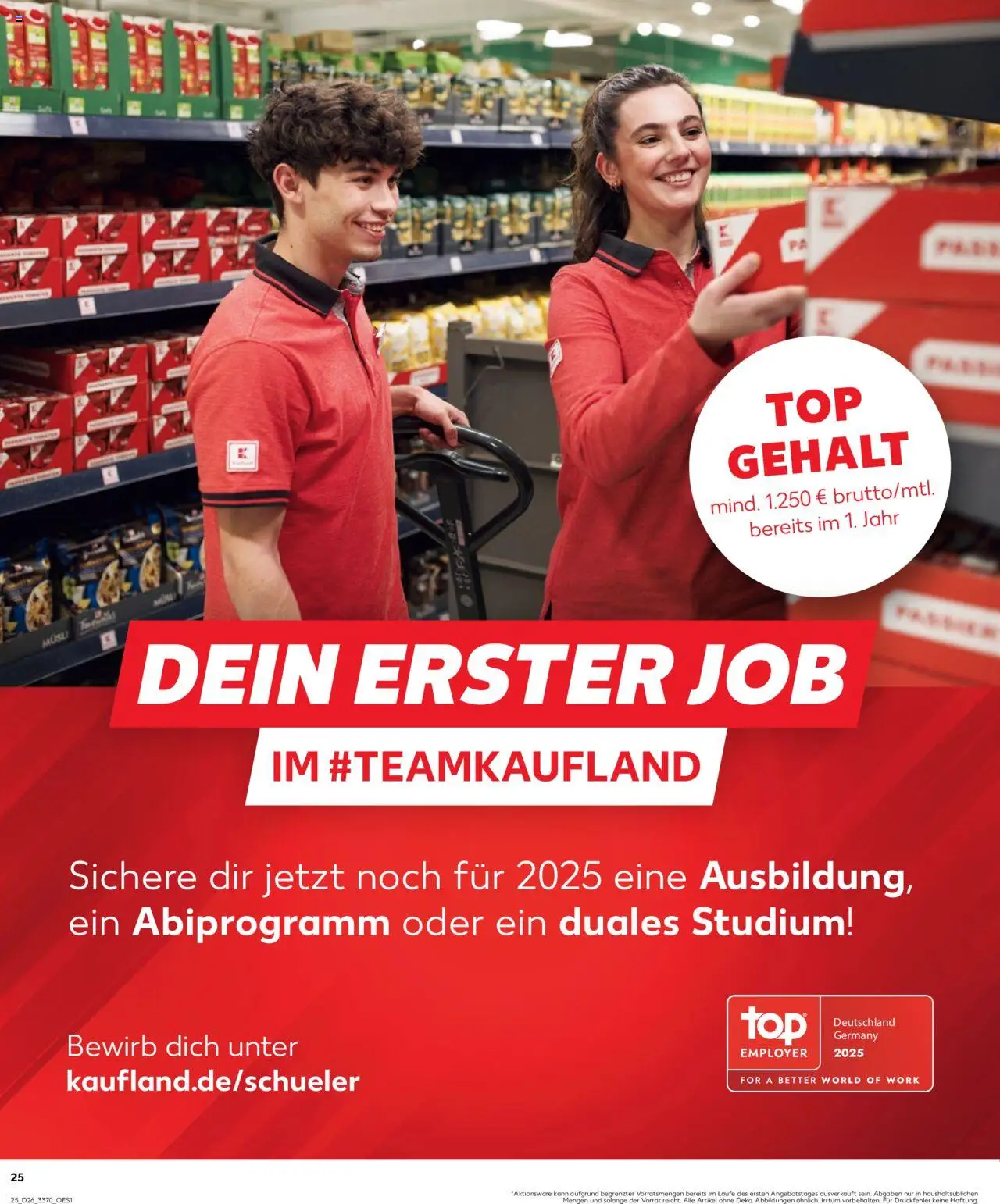 Kaufland Prospekt 	 - gültig ab dem 26.06.2025 | Seite: 25 | Produkte: Musli, Top