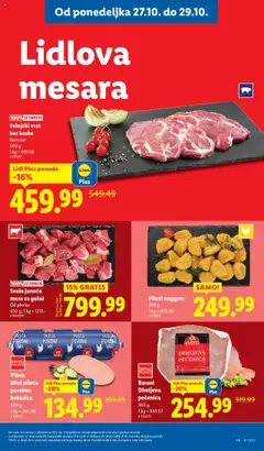Svinjski vrat bez koske Narezan, Pork neck without bone, sliced - pregled Lidl kataloga - važi od 23.10.2025 | Strana: 85