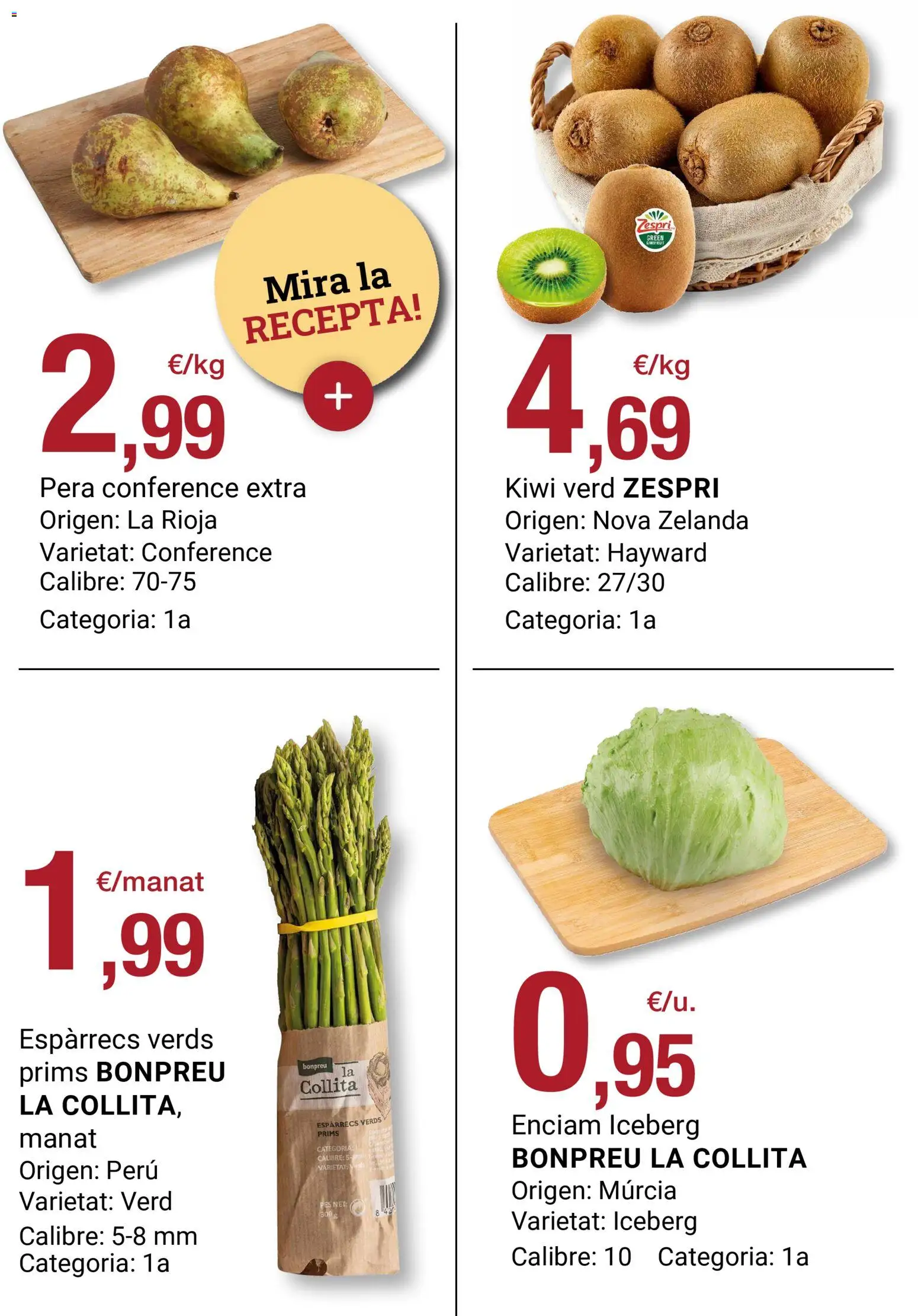 Bonpreu folleto │ válido desde el 04.11.2025 | Página: 42 | Productos: Kiwi