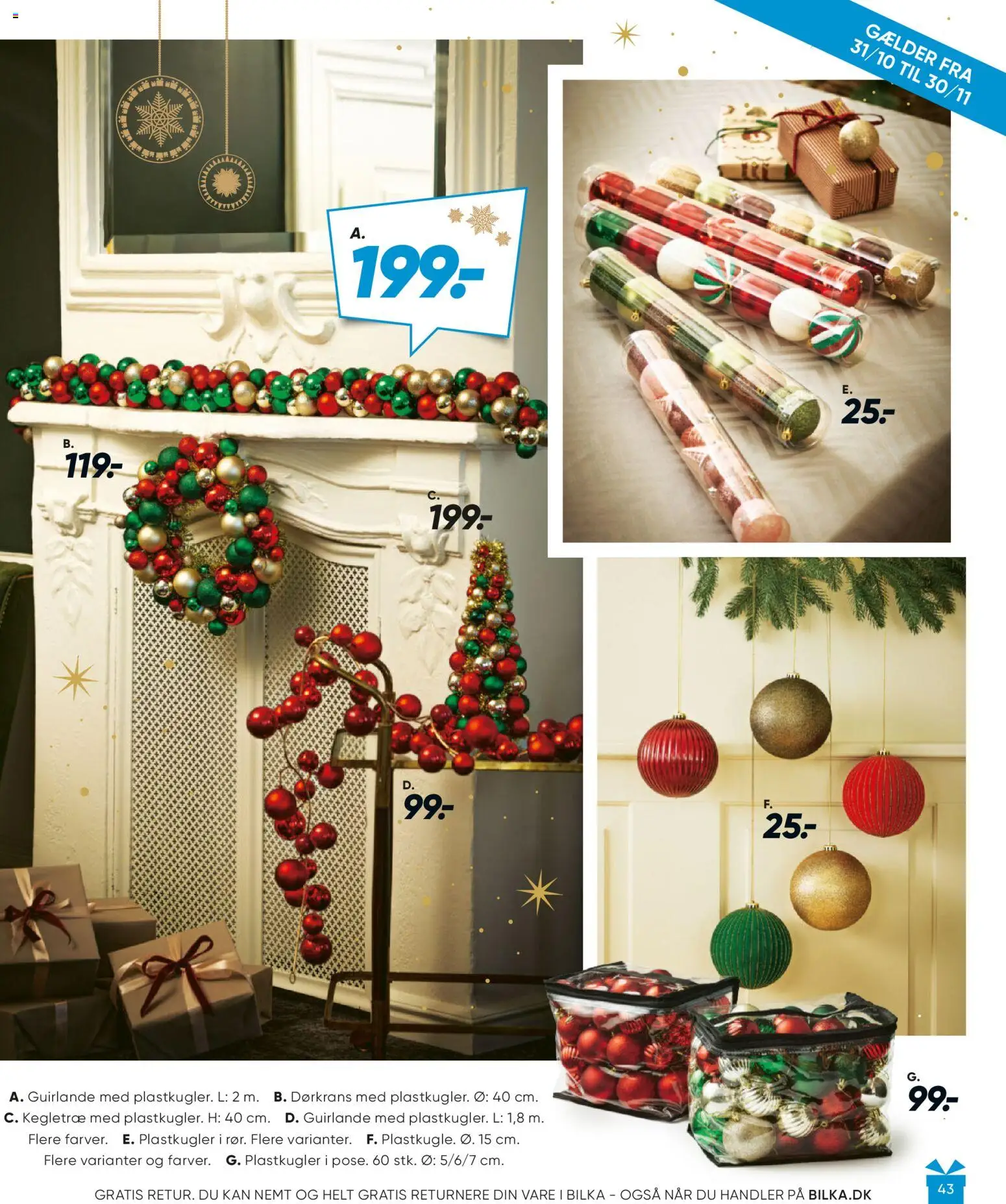 Bilka tilbudsavis – gyldig fra 01.11.2025 | Side: 43