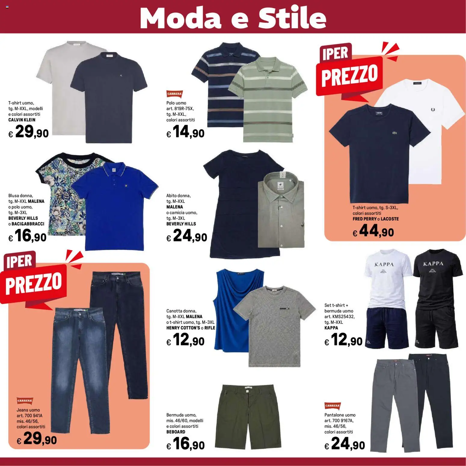 Volantino Iper del 07.04.2026 | Pagina: 38 | Prodotti: Canotta, Bermuda, Jeans, Blusa