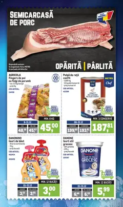 Ofertele Metro valabile de la 08.12.2025 | Pagină: 2 | Produse: Rață, Iaurt, Fulgi, Porumb