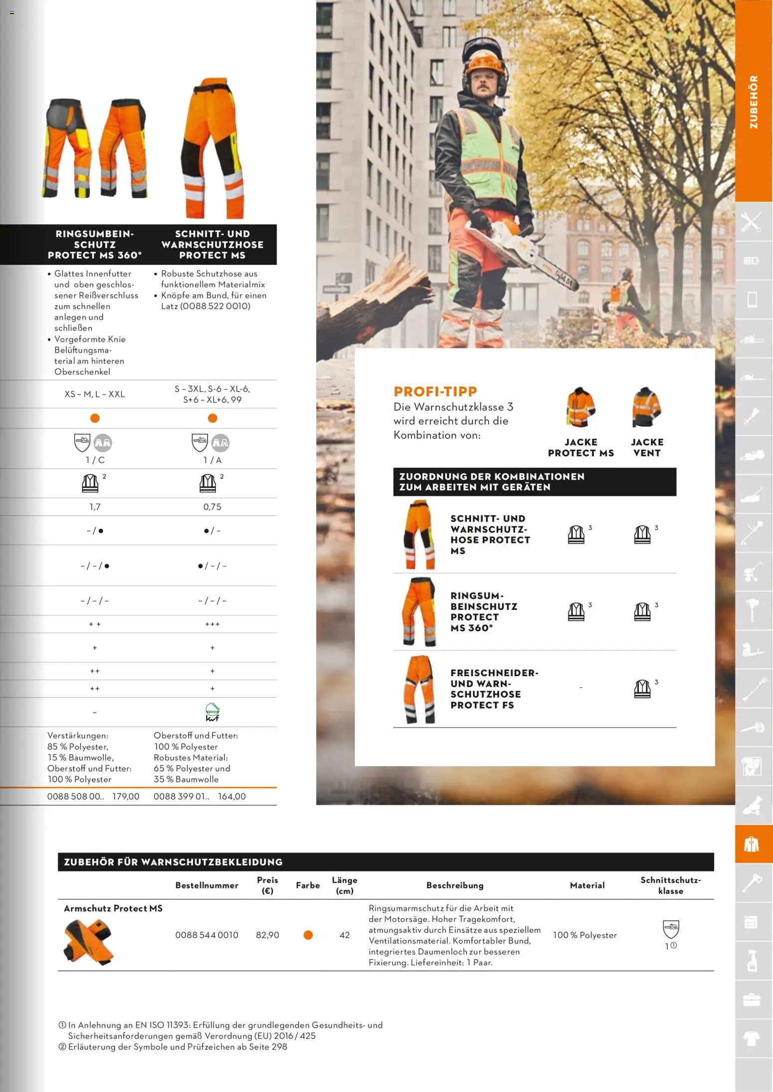 STIHL Katalog – gültig ab 01.01.2026 | Seite: 255 | Produkte: Jacke, Hose