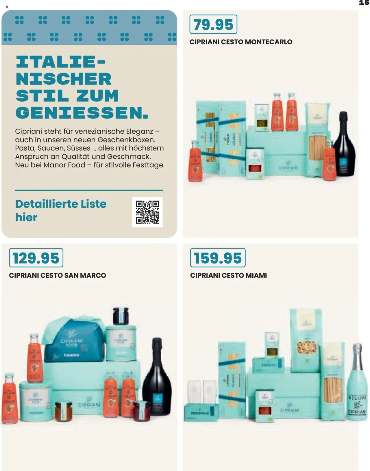 Manor Aktionen Extraklasse – gültig ab 17.09.2025 | Seite: 15