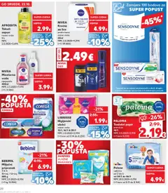 SENSODYNE, Zamišljeni 100 bodova za SUPER POPUST - Pregled kataloga iz trgovine Kaufland, vrijedi od 22.10.2025 | Stranica: 20