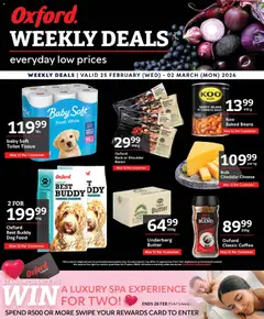 Oxford Freshmarket specials catalogue – valid from 25.02.2026