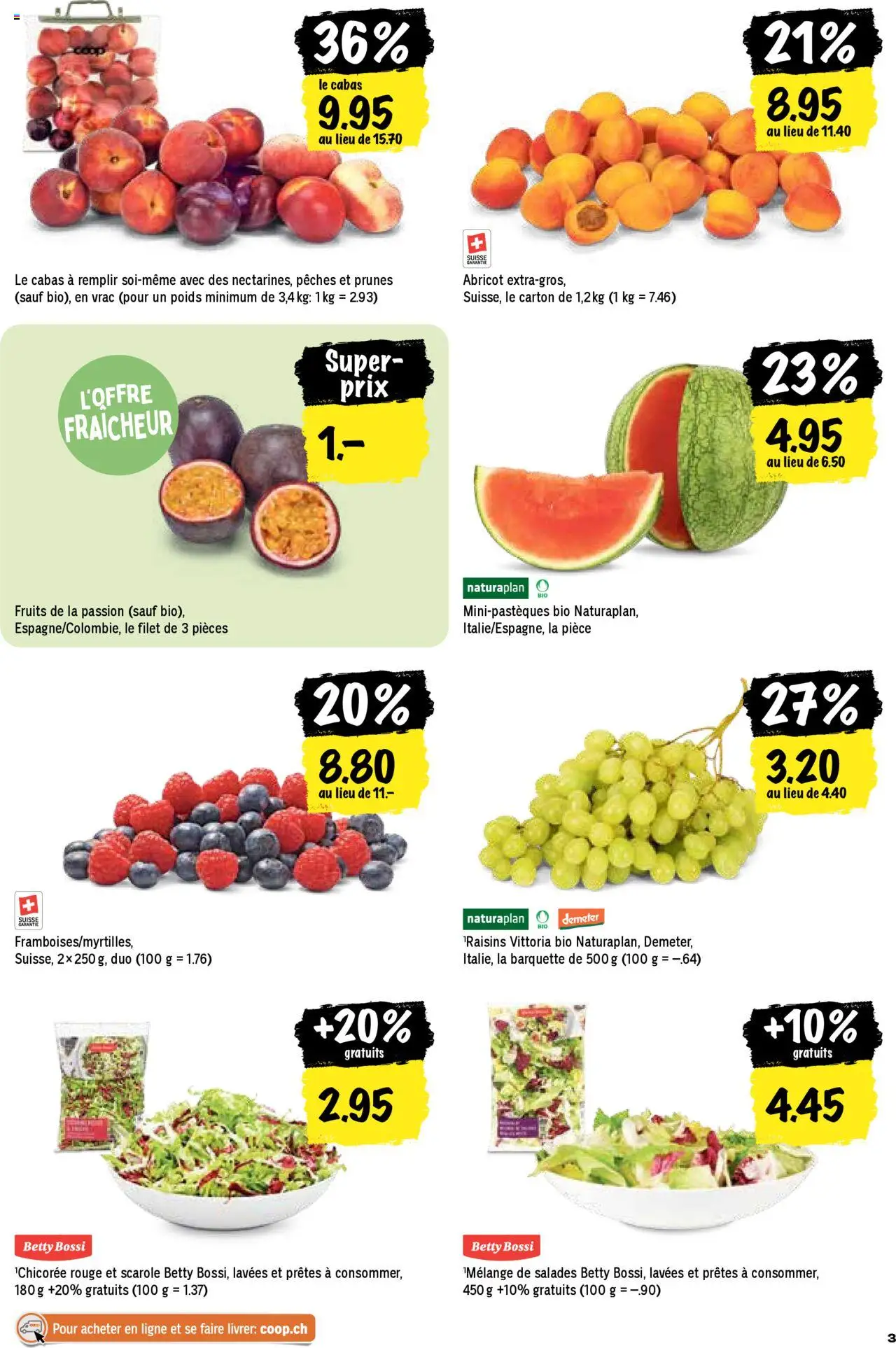 Coop - Les actions de la semaine ab 07.08.2025 | Seite: 3 | Produkte: Rouge