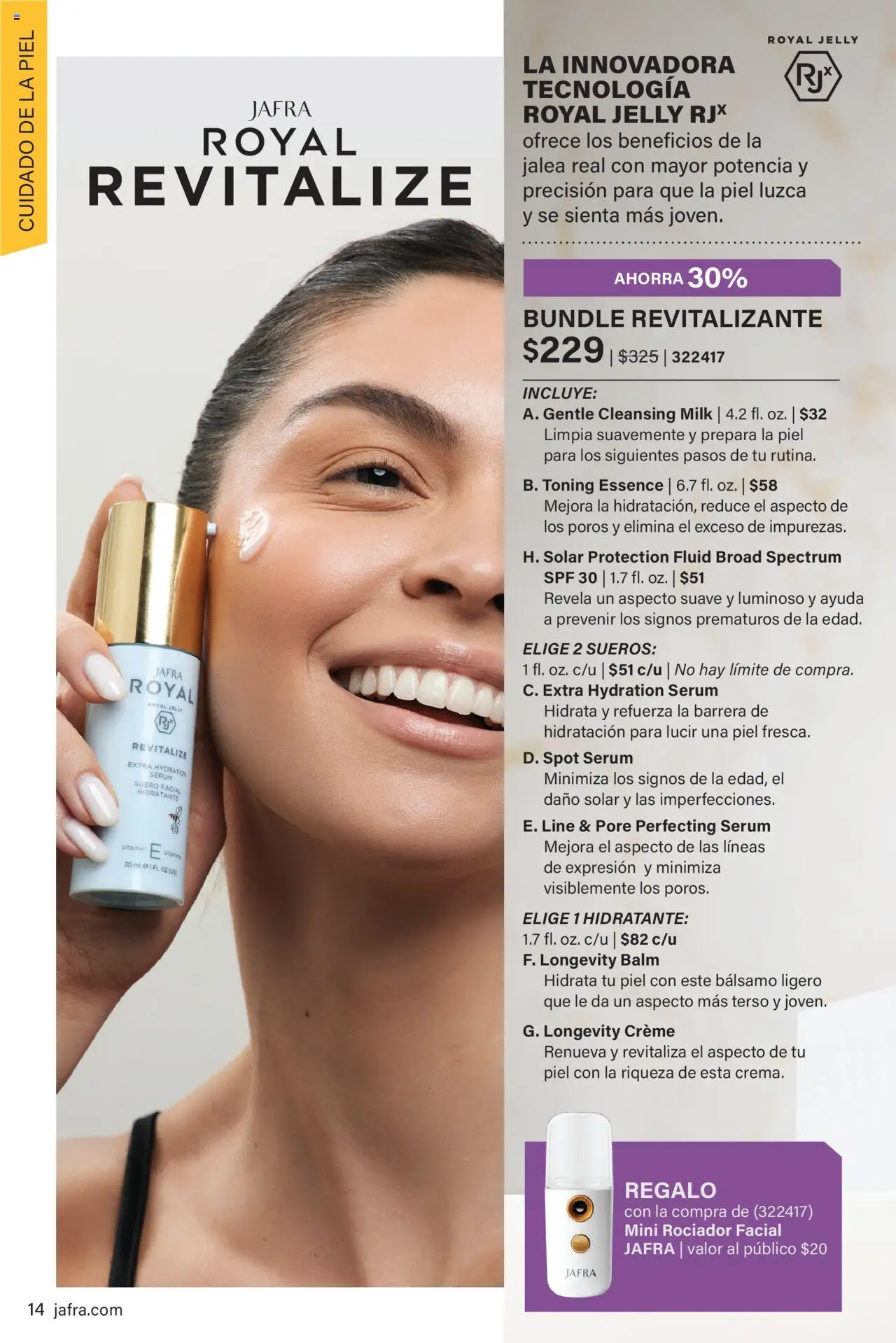 JAFRA folleto │ válido desde el 01.09.2025 | Página: 14 | Productos: Sérum