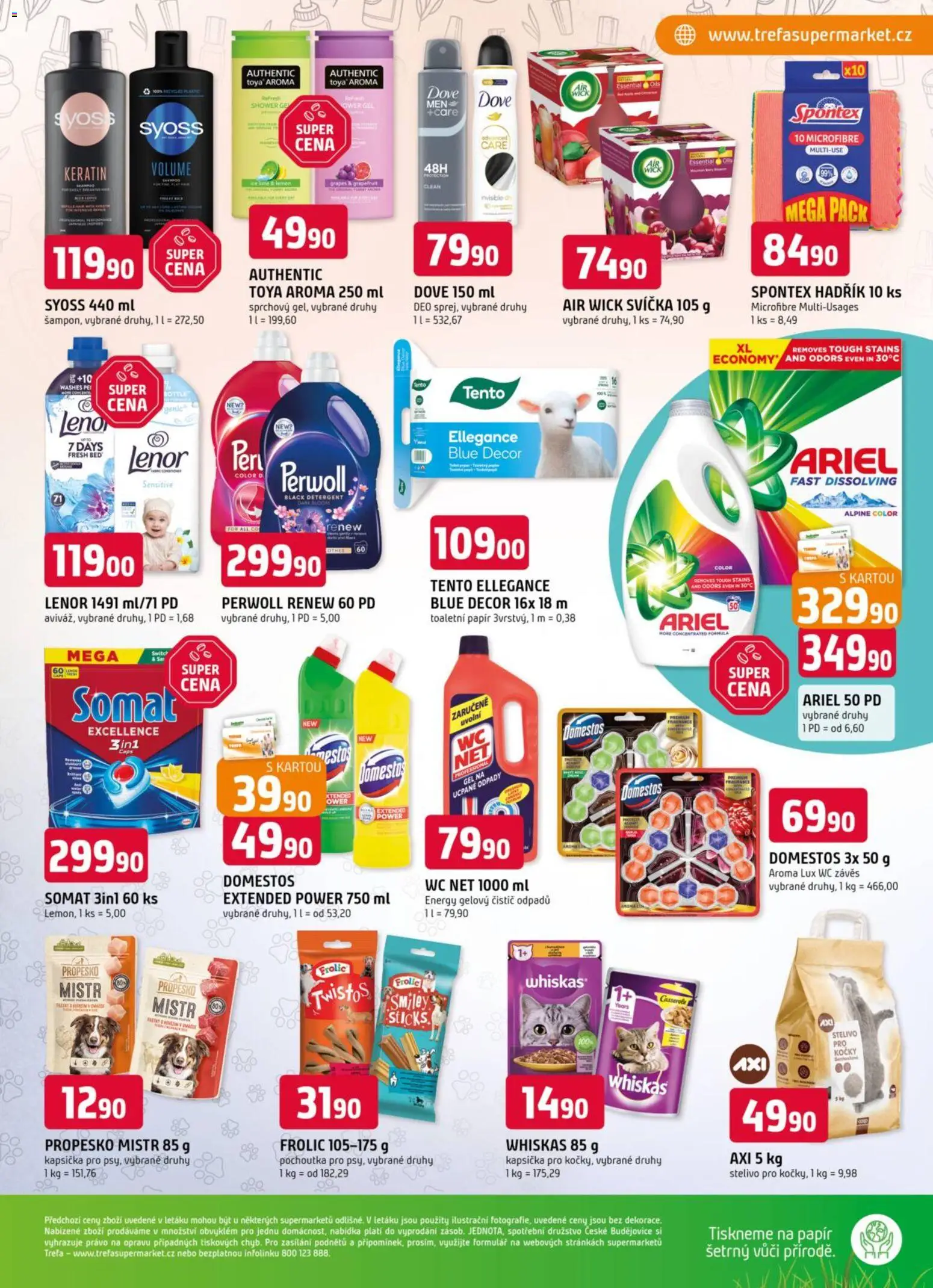 Trefa leták od 19.11.2025 | Strana: 15 | Produkty: Svíčka, Perwoll, Air Wick, Somat