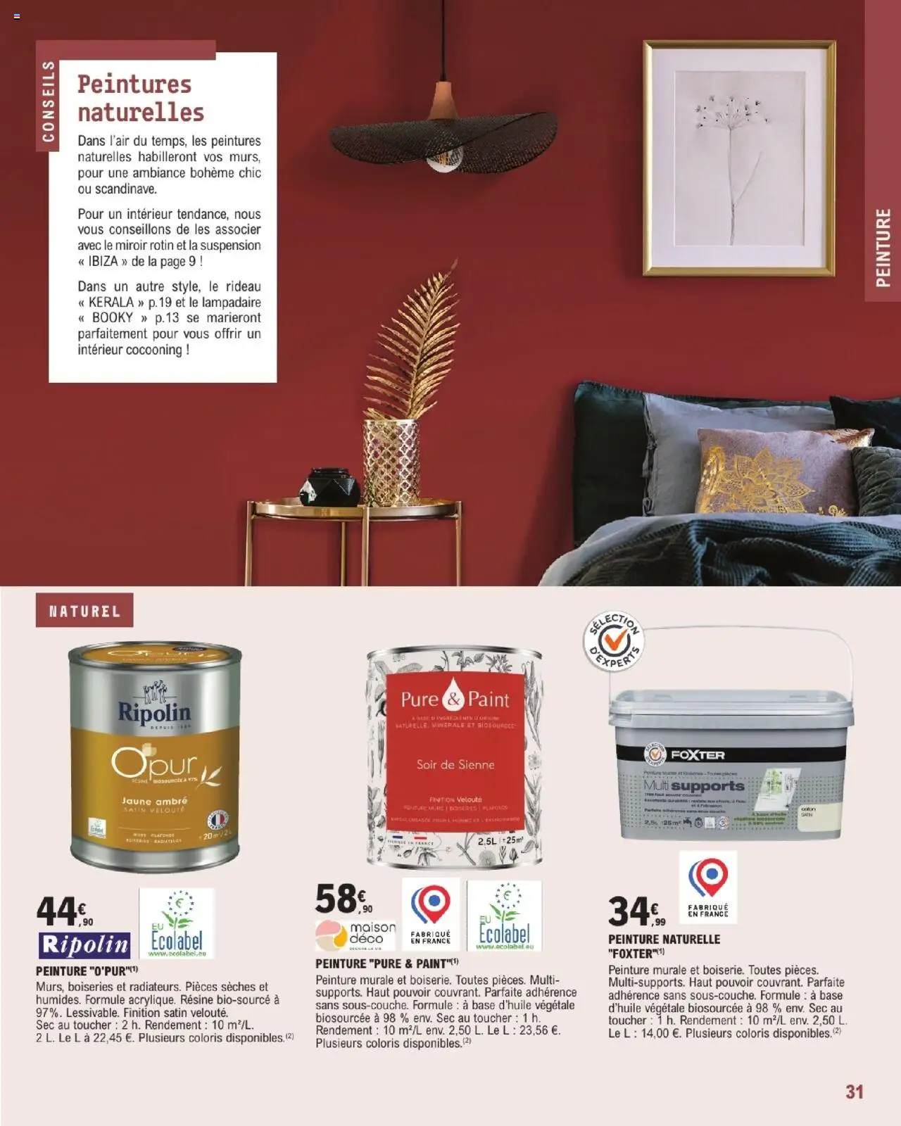  | Page: 31 | Produits: Lampadaire, Suspension, La suspension, Rideau