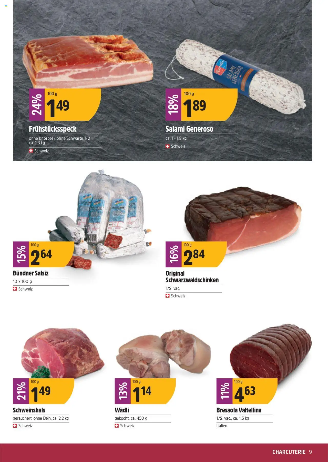 TopCC Aktionen – gültig ab 20.10.2025 | Seite: 9 | Produkte: Salami