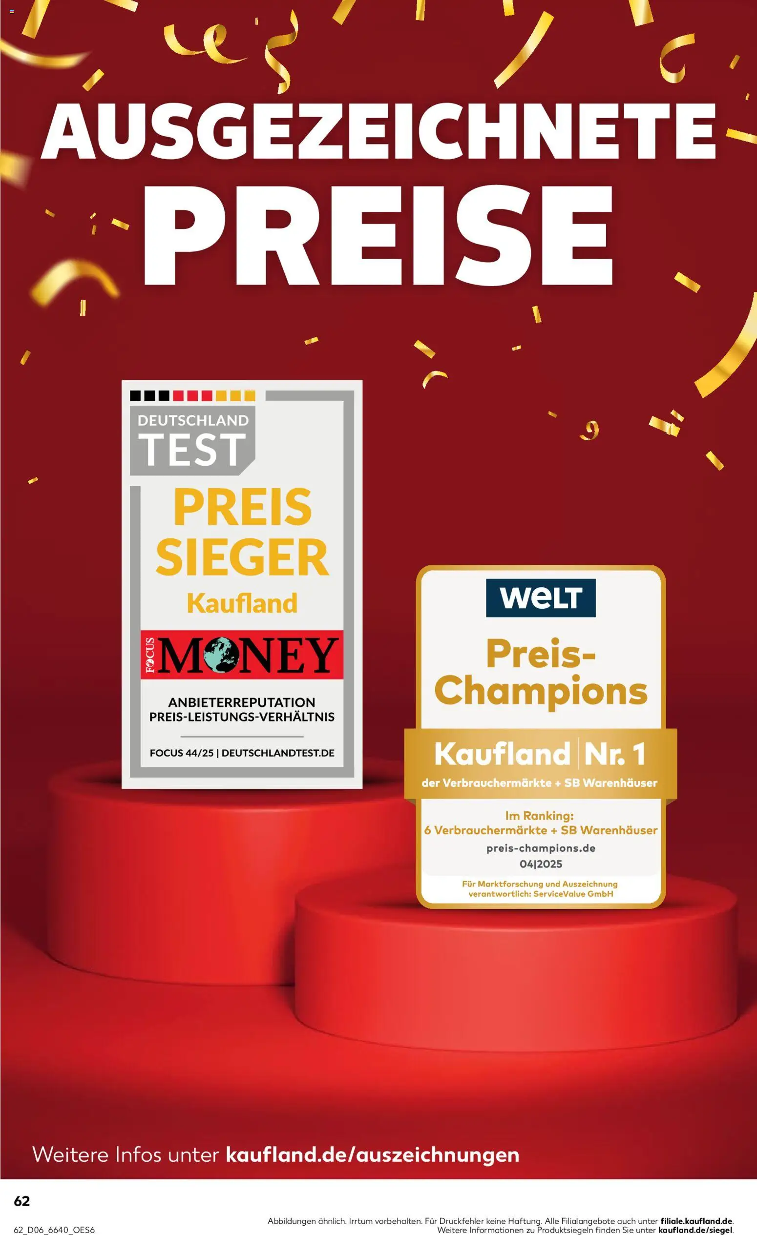 Kaufland prospekt Stuttgart	 – gültig ab 05.02.2026 | Seite: 62