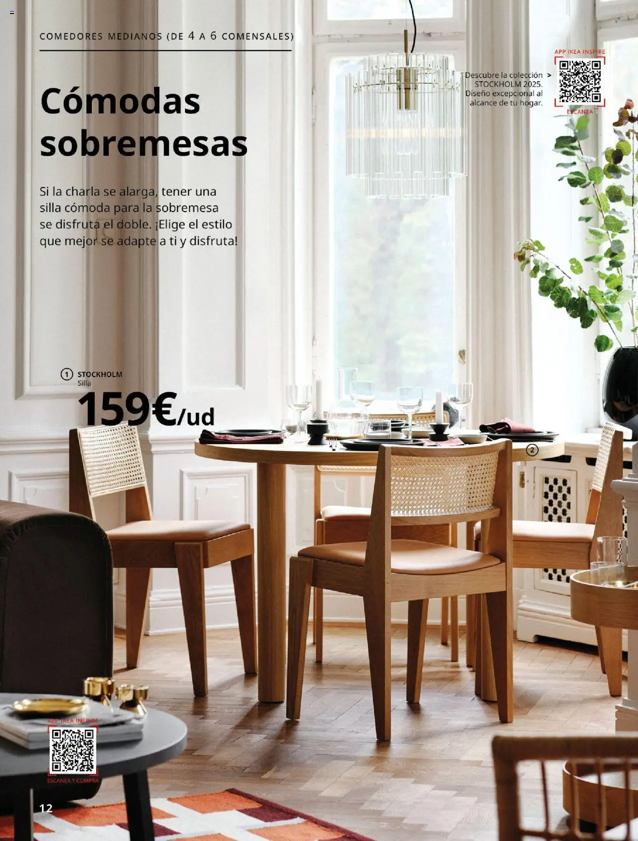 Catálogo IKEA Comedores │ válido desde el 01.09.2025 | Página: 12 | Productos: Silla