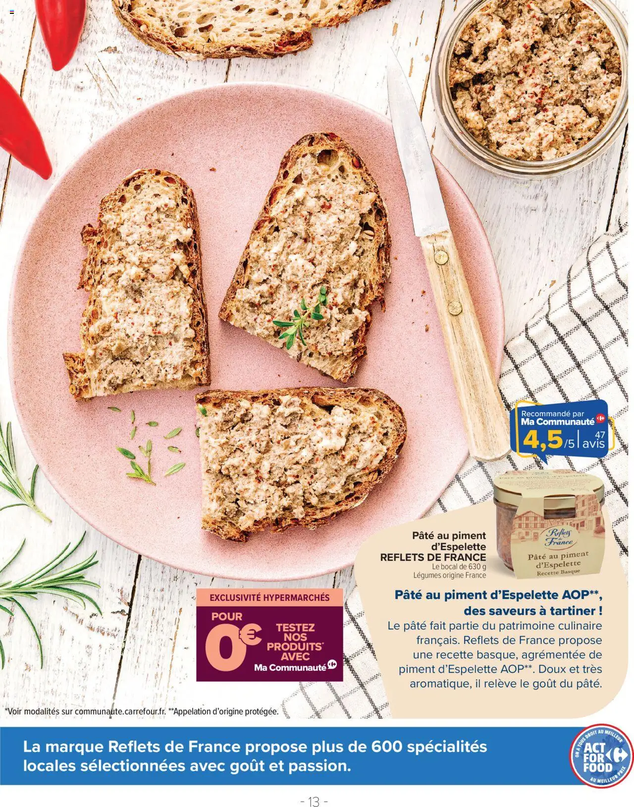  | Page: 13 | Produits: Piment d'espelette, Piment