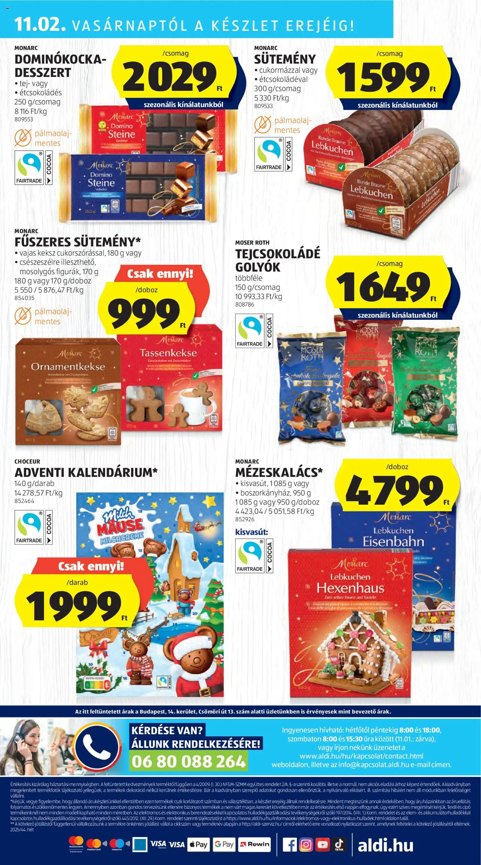 Aldi akciós ujság - amely érvényes a következő dátumtól: 30.10.2025 | Oldal: 52 | Termékek: Szőlő, Óra, Sütemény, Dekoráció