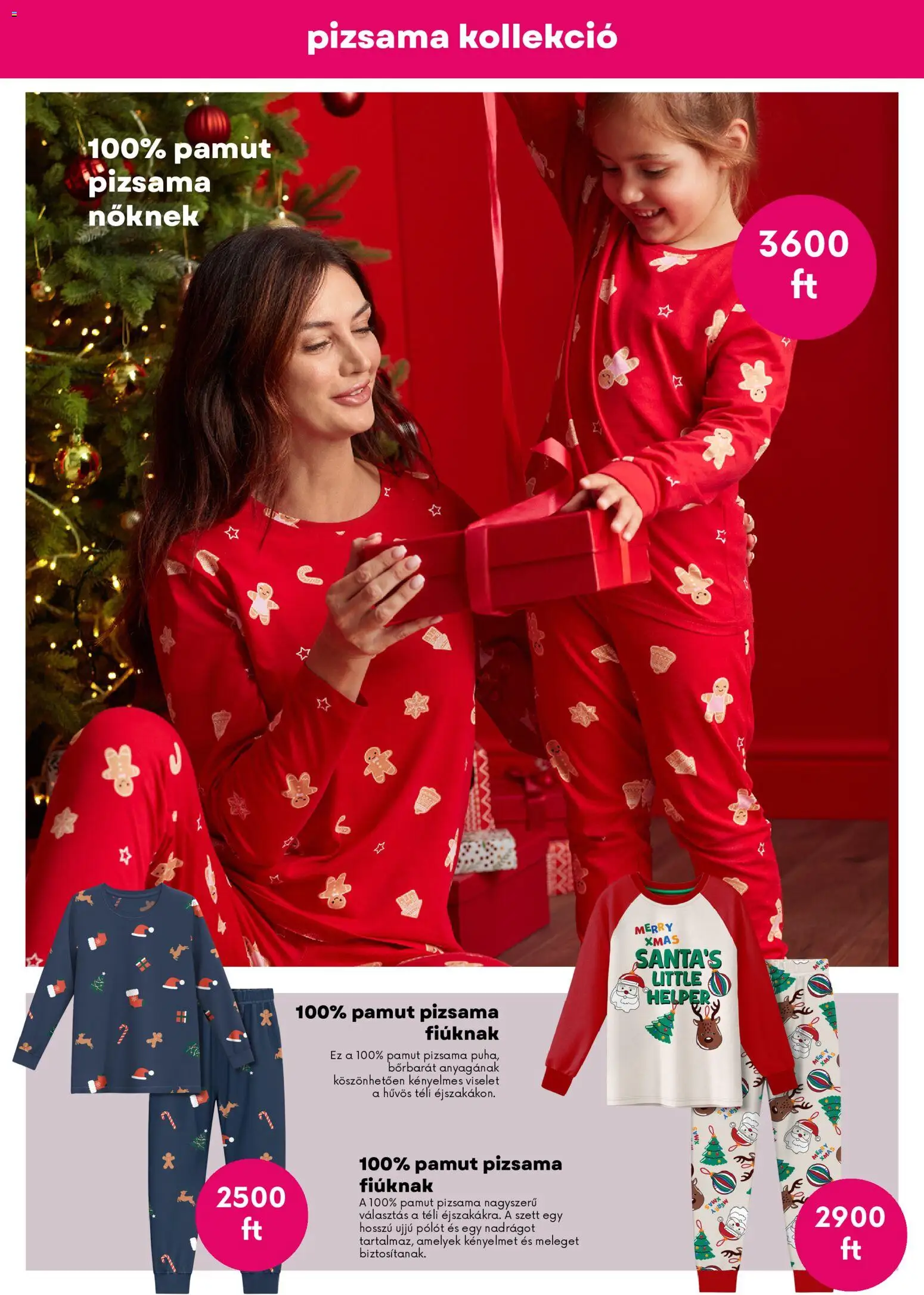 Pepco akciós ujság - amely érvényes a következő dátumtól: 18.12.2025 | Oldal: 10 | Termékek: Pizsama