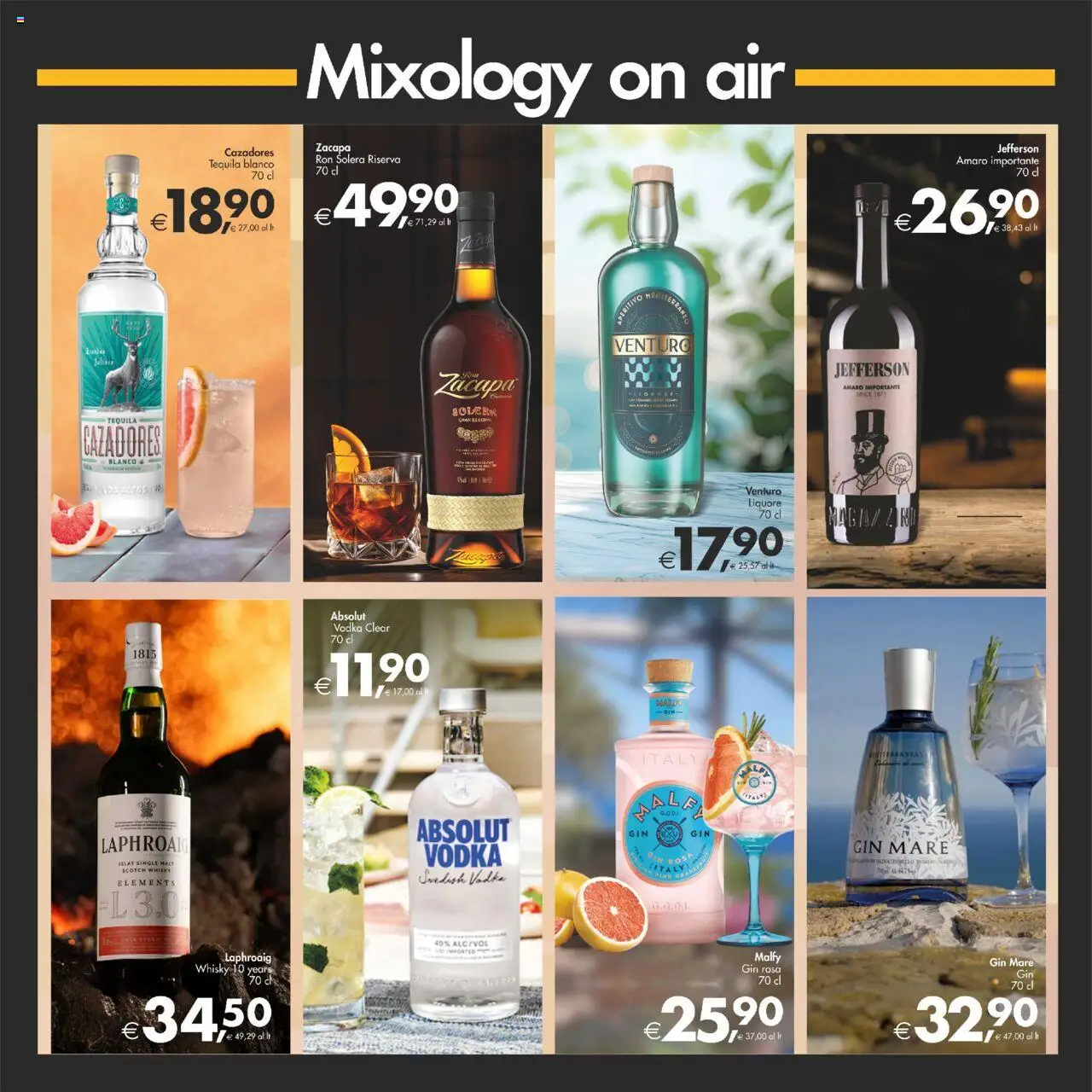 Volantino Decò del 12.08.2025 | Pagina: 22 | Prodotti: Gin, Vodka, Whisky, Liquore