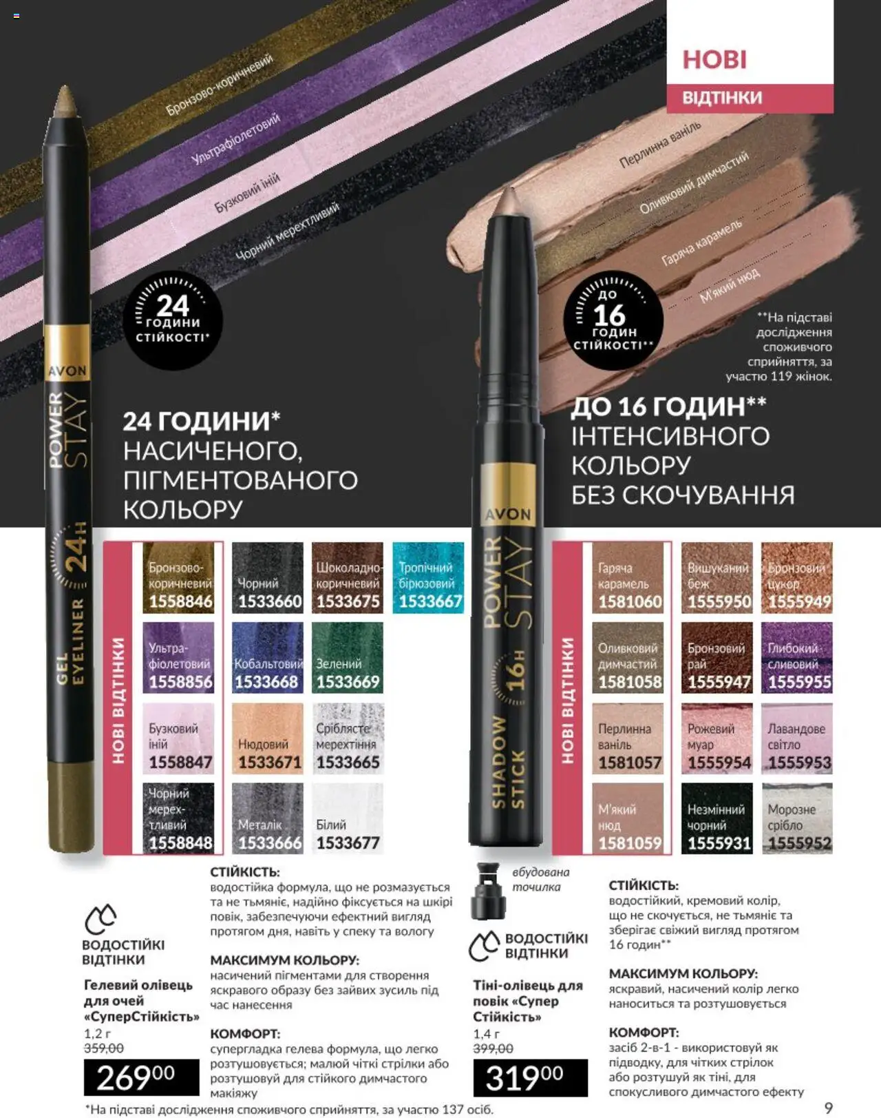 AVON Kаталог - дійснийкції з 01.08.2025 | Сторінка: 9 | Товари: Цукор, Точилка
