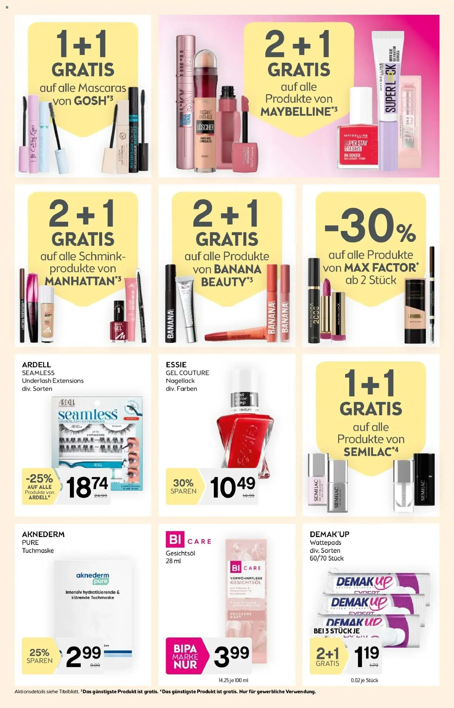 Bipa - BIPA: Flugblatt - gültig bis-07.01.2026 gültig ab 17.12.2025 | Seite: 7 | Produkte: Nagellack, Butter