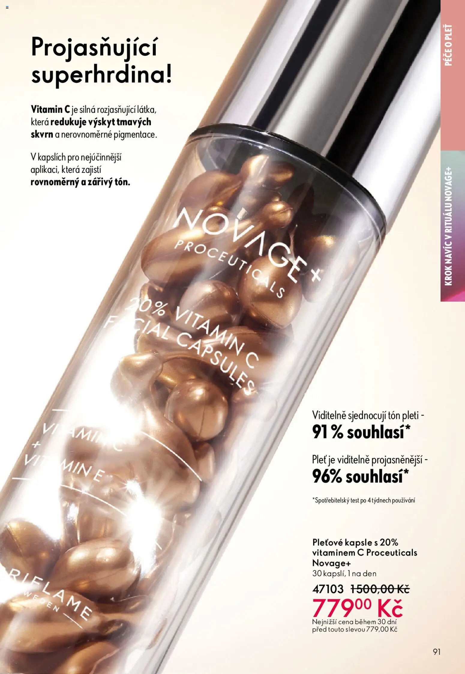 Oriflame katalog č. 06/2026 od 15.04.2026 | Strana: 91 | Produkty: Vitamin c, Test, Kapsle