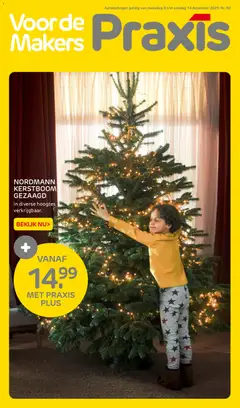 Praxis - Folder - Voorbeeld van een folder van Praxis, geldig van 08.12.2025