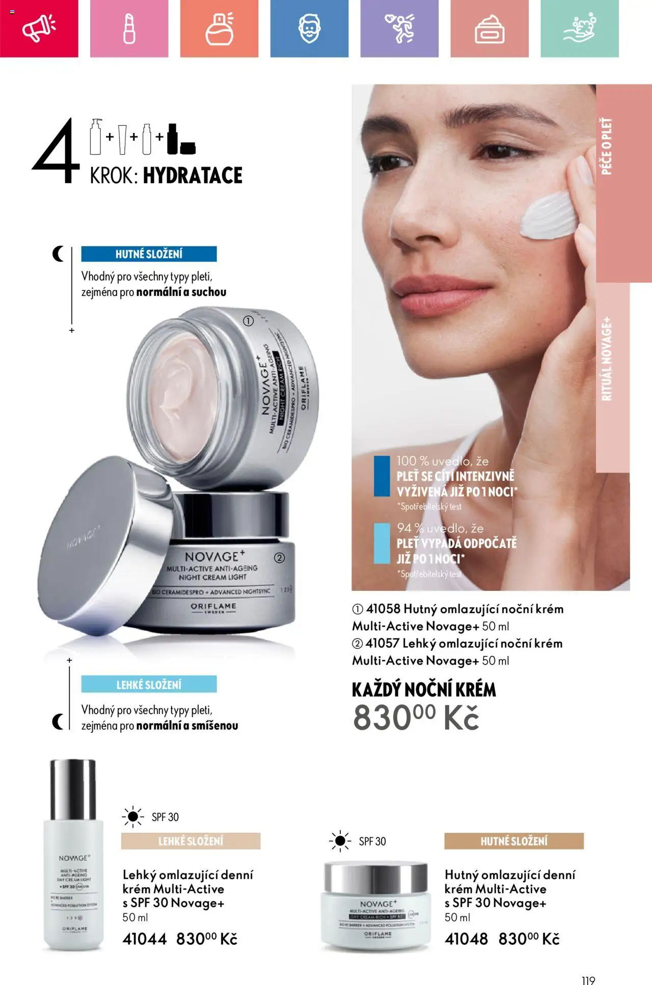 Oriflame katalog č.10/2025 od 06.07.2025 | Strana: 119 | Produkty: Test, Krém