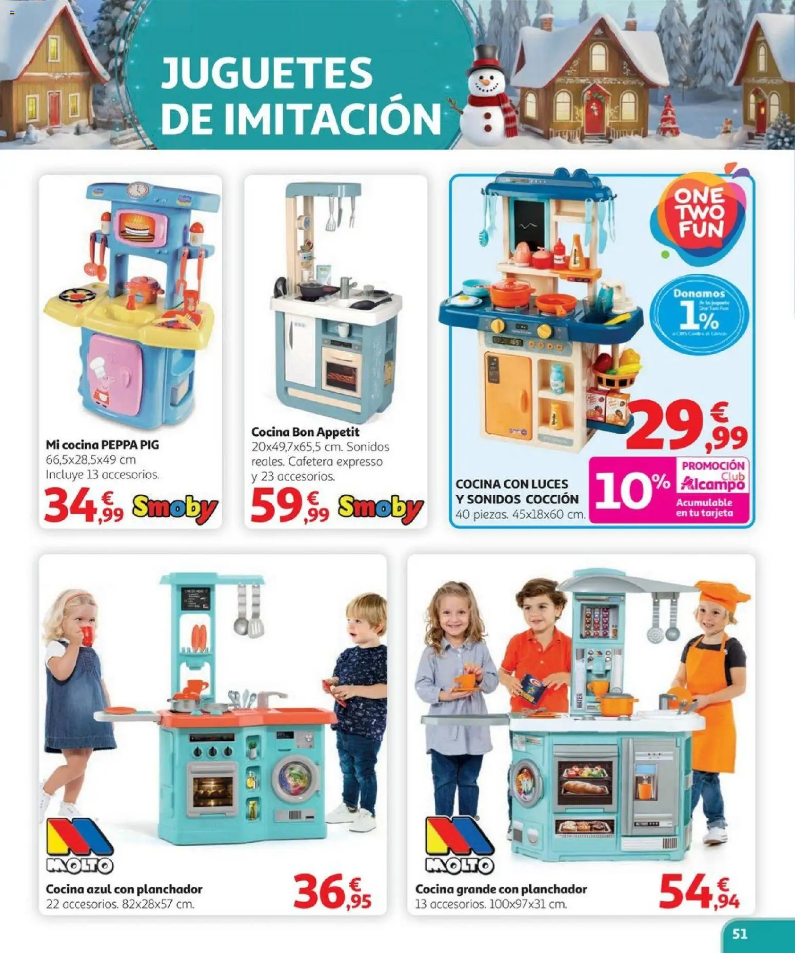 Alcampo - Juguetes HG Cat │ válido desde el 03.11.2025 | Página: 51 | Productos: Juguetes, Cocina, Cafetera