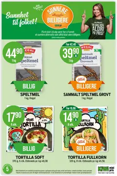 Forhåndsvisning av Tortilla Soft, 370 g, 6 stk. gyldig fra 26.01.2026 | Side: 13