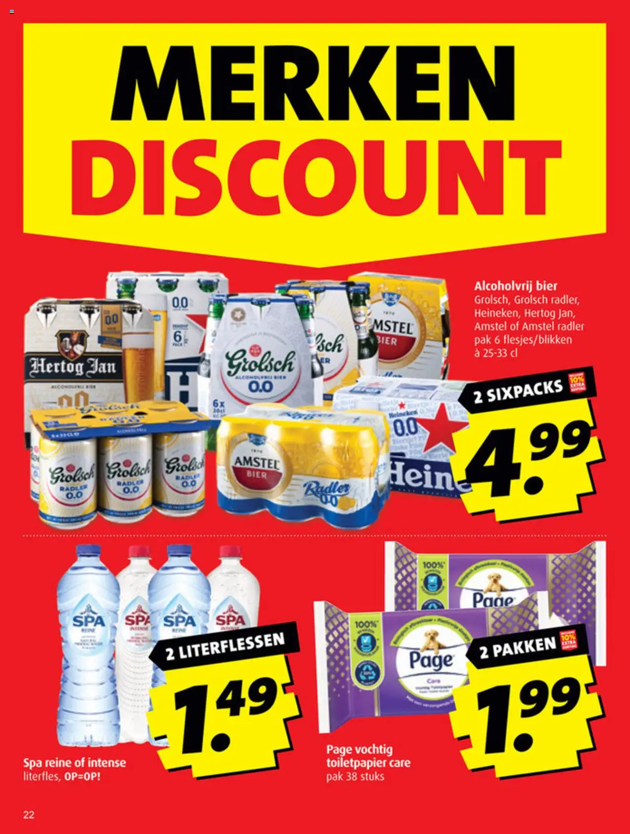  | Pagina: 22 | Producten: Bier, Toiletpapier
