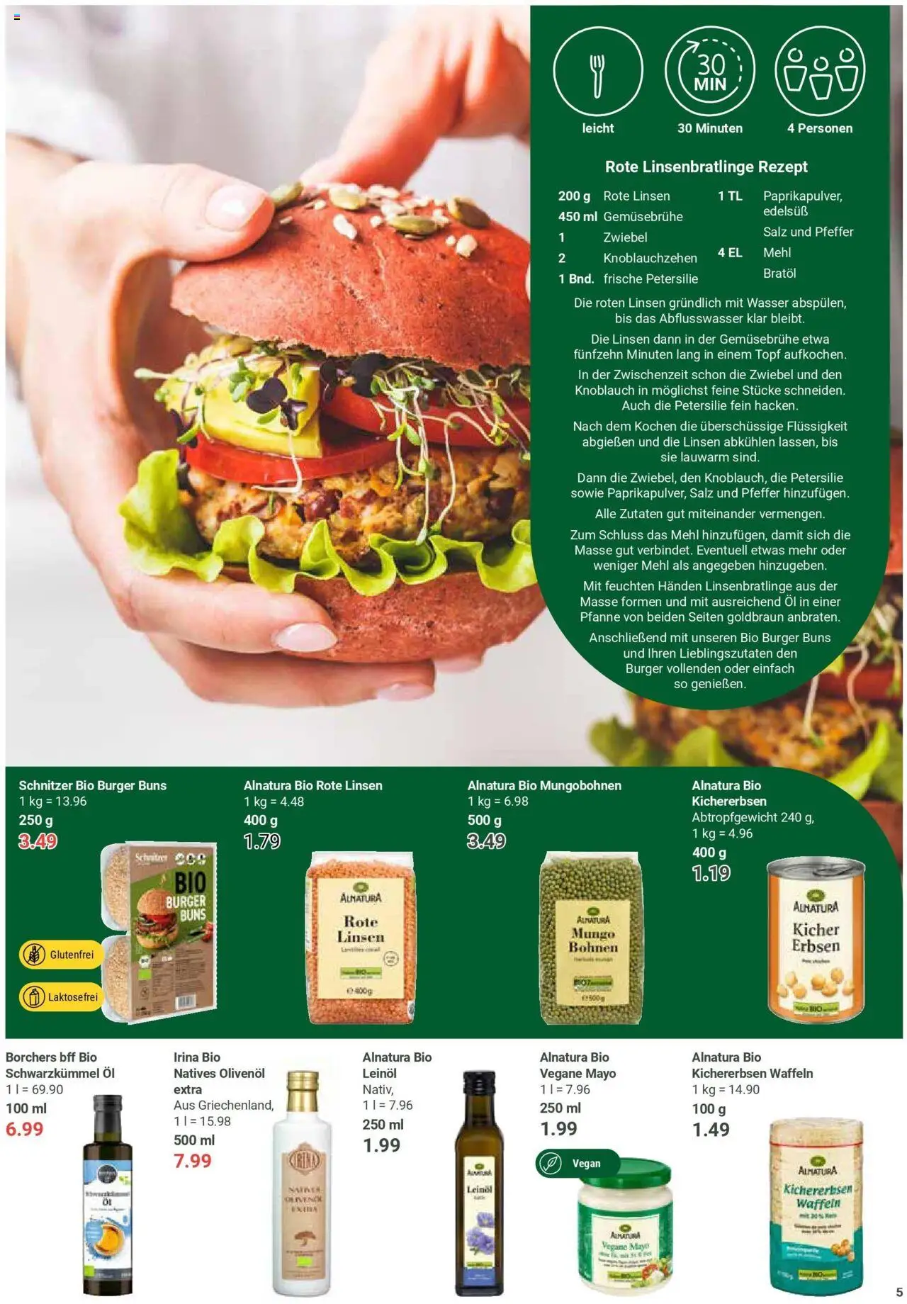 Globus prospekt Freilassing	 - gültig ab dem 22.06.2025 | Seite: 5 | Produkte: Mehl, Olivenol, Waffeln, Mayonnaise