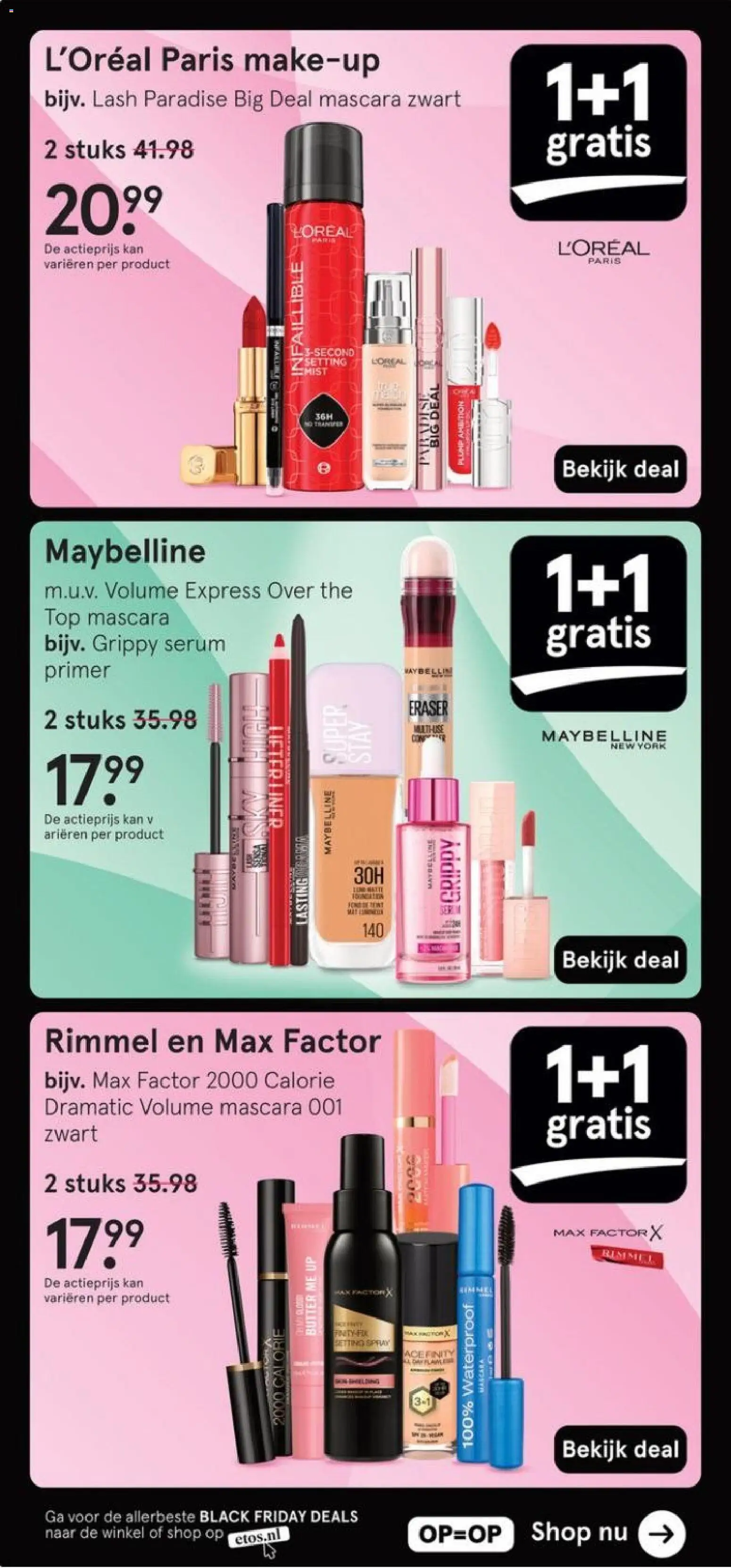 {H1} | Pagina: 16 | Producten: Kan, Mascara