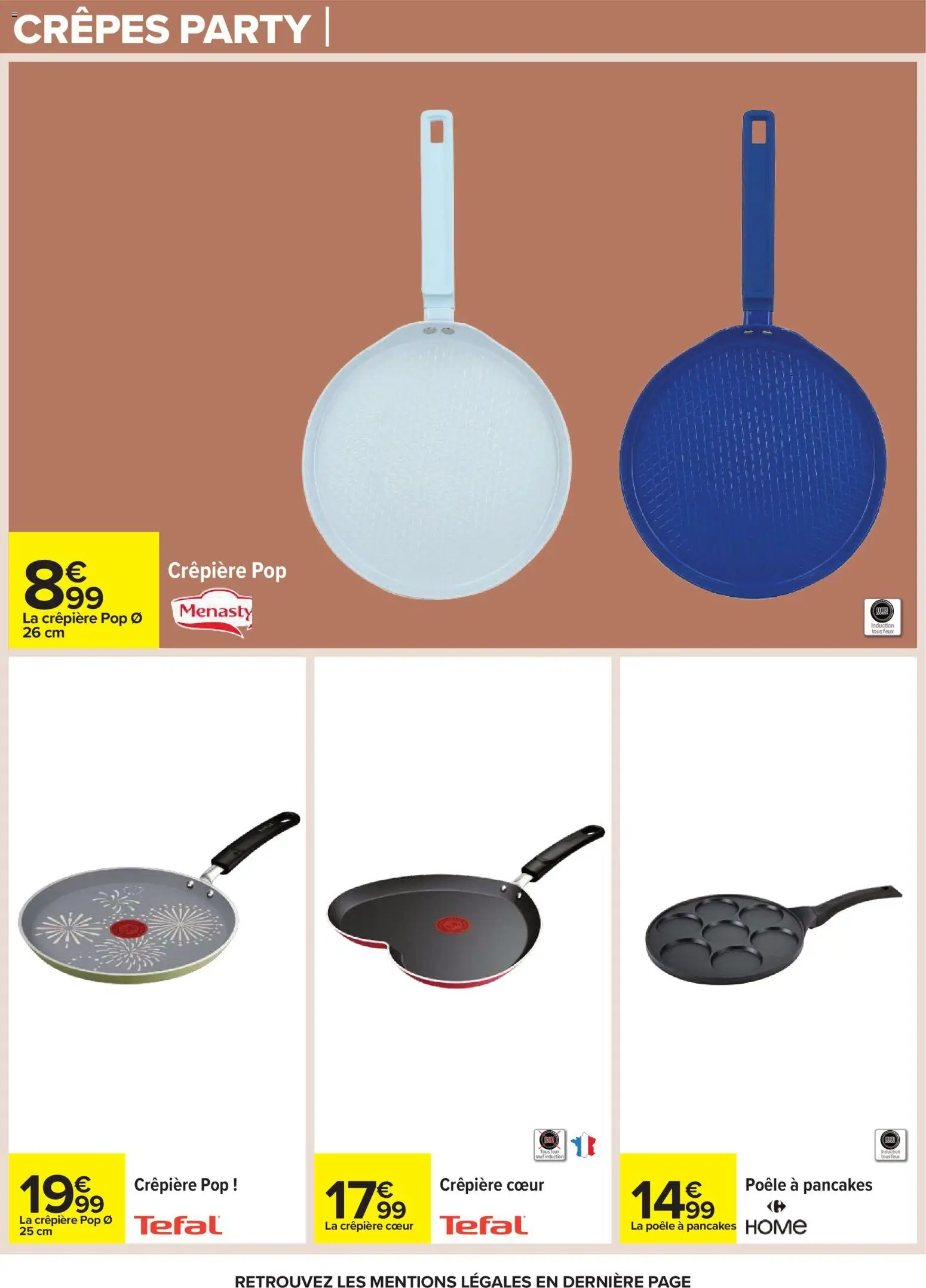 {H1} | Page: 30 | Produits: Poêle, Crêpière, Poêle à pancakes