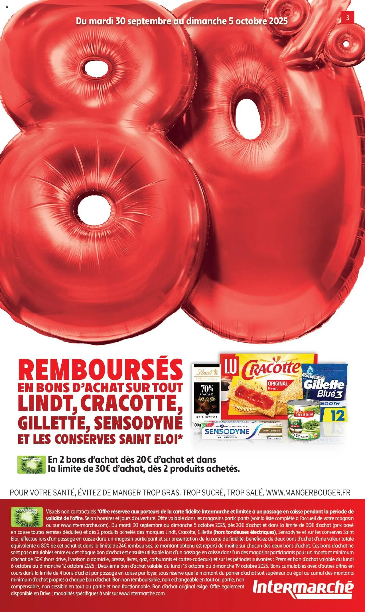 {H1} | Page: 3 | Produits: Pois, Panier, Lindt